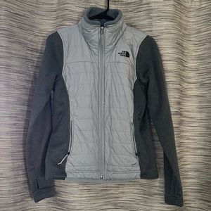 Grey northface jacket